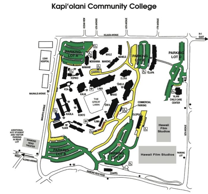 KCC campus map copy - The Hapalua : The Hapalua